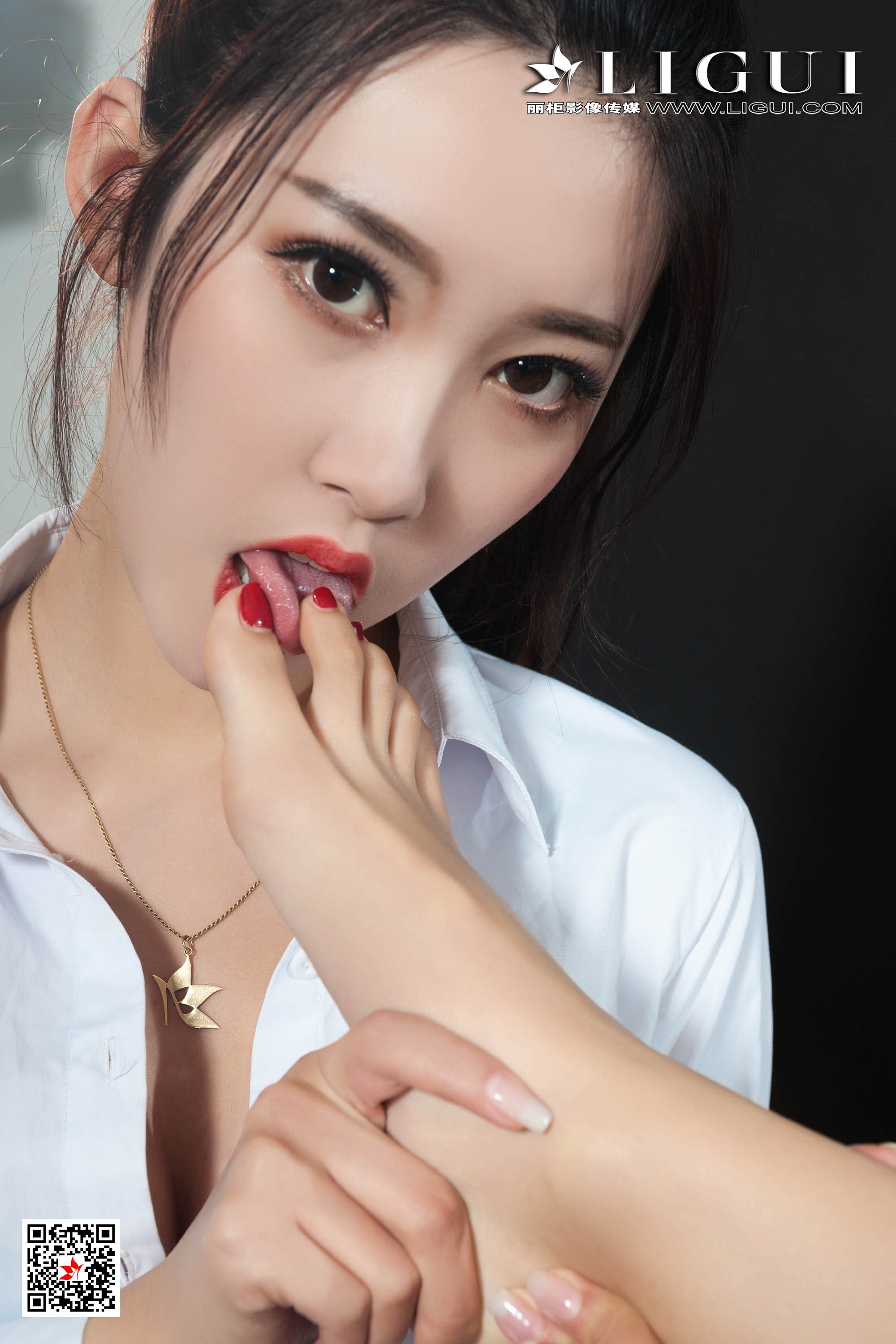 [ligui cabinet] December 20, 2018 model Wang Wei