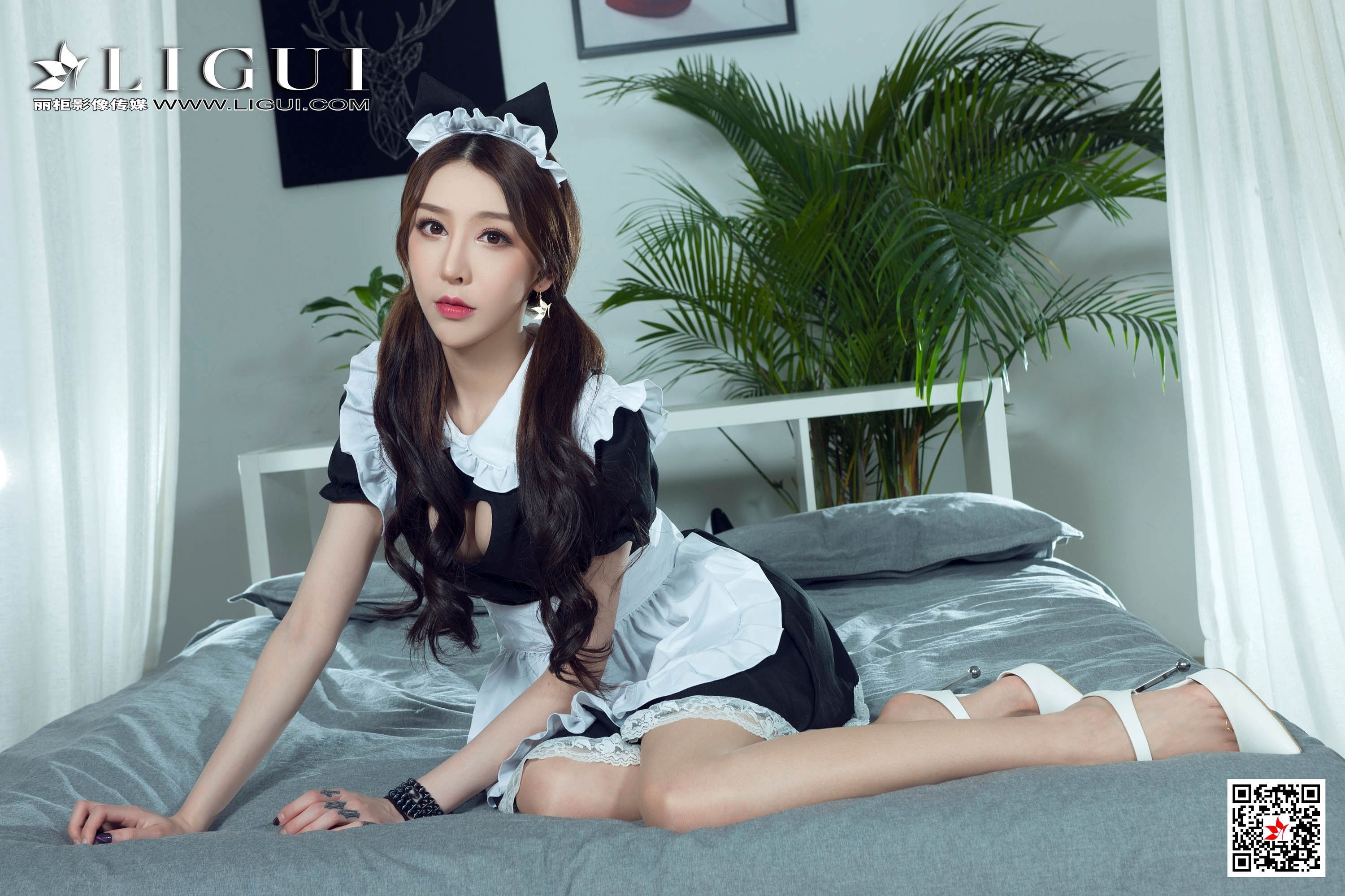 [ligui cabinet] March 1, 2019 Internet beauty model rabbit