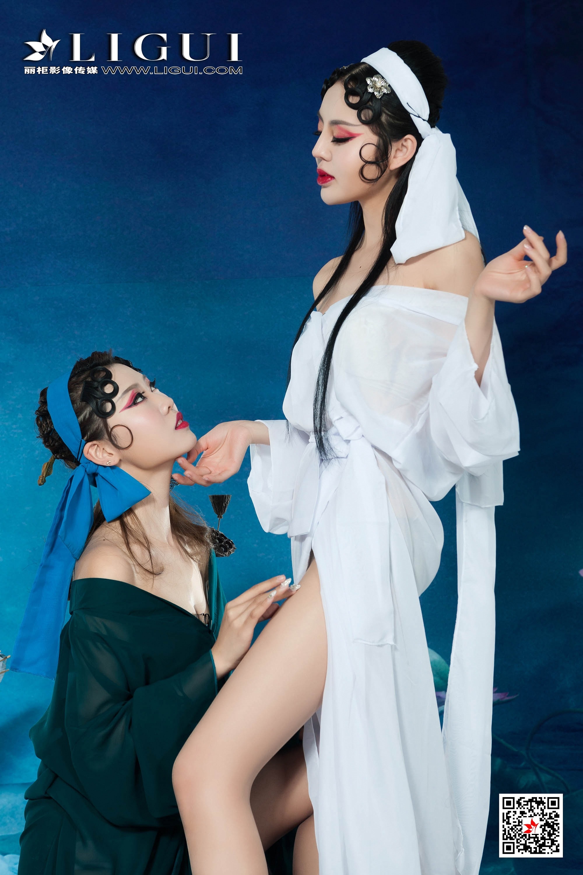 [Ligui丽柜]2019.04.26 Model 钟情&凉儿