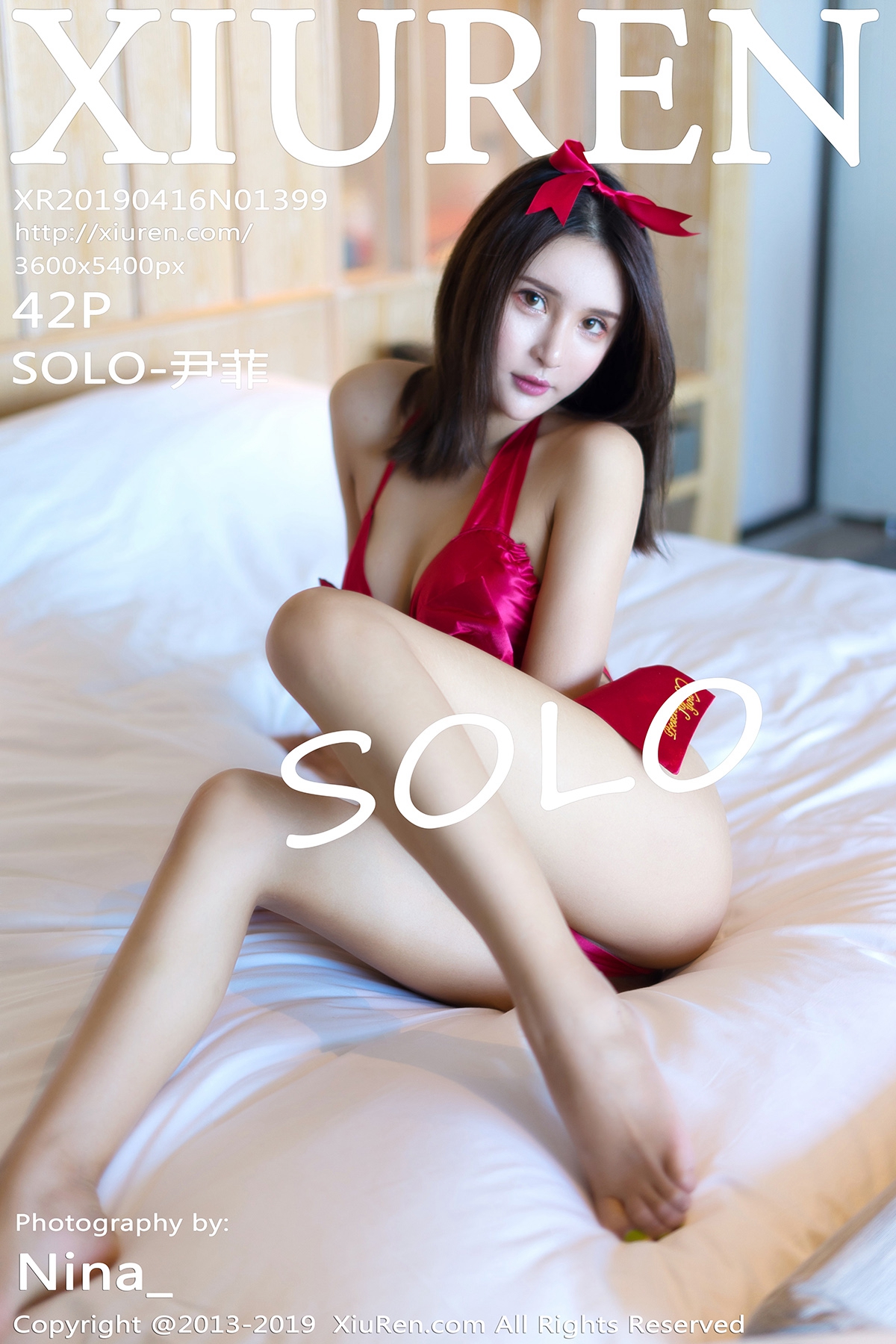 [xiuren.com] April 16, 2019 no.1399 Solo - Yin Fei