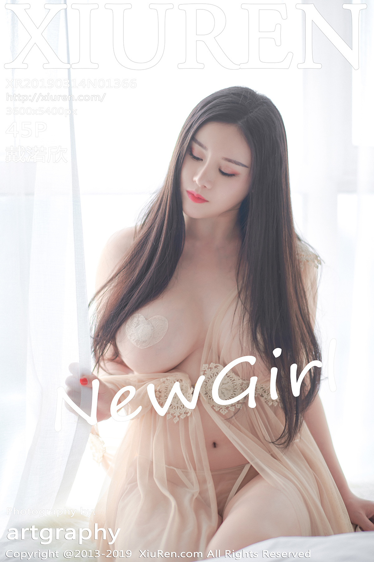 [xiuren.com] March 14, 2019 no.1366 Dai Jianxin