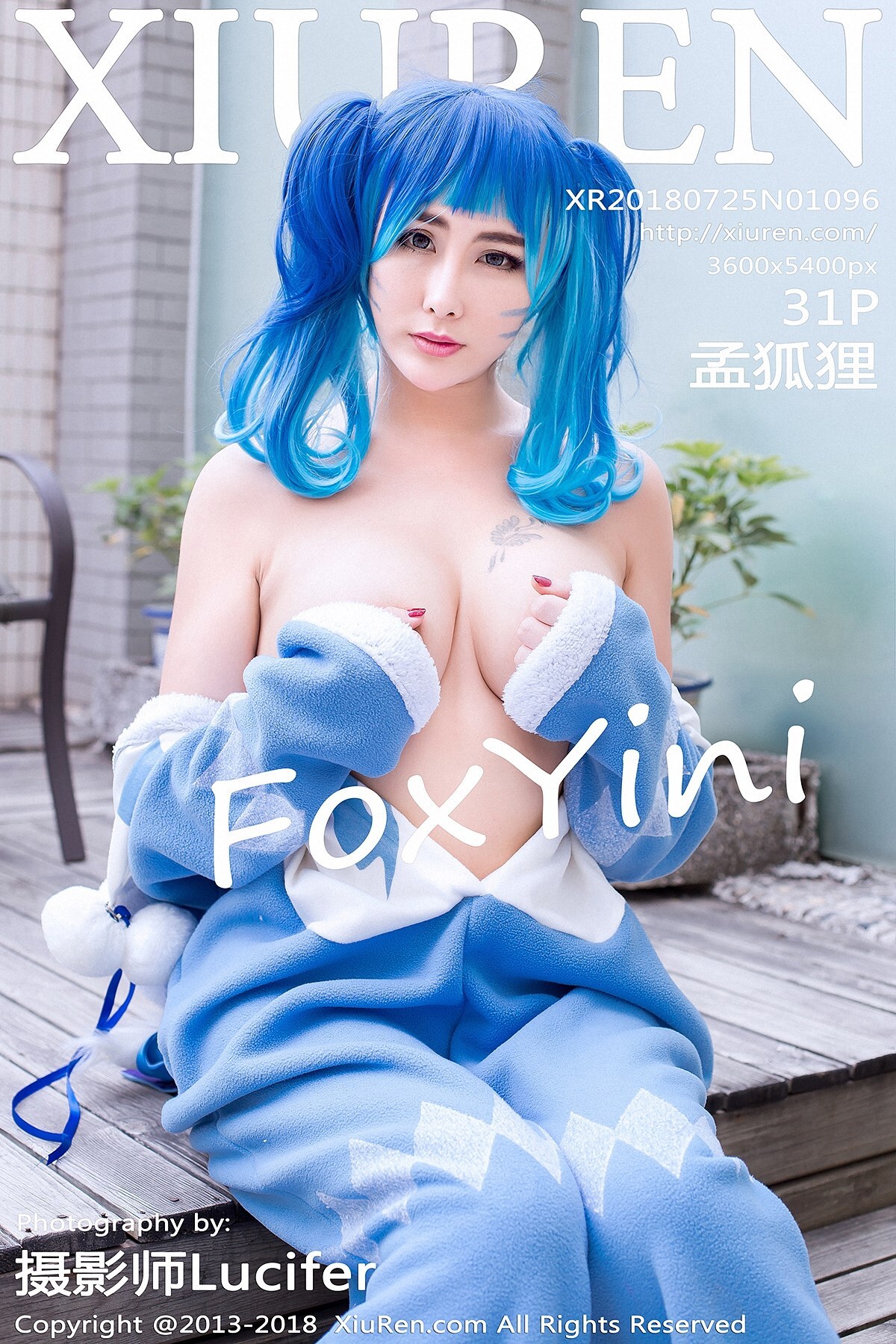 [xiuren.com] July 25, 2018 no1096 fox yini