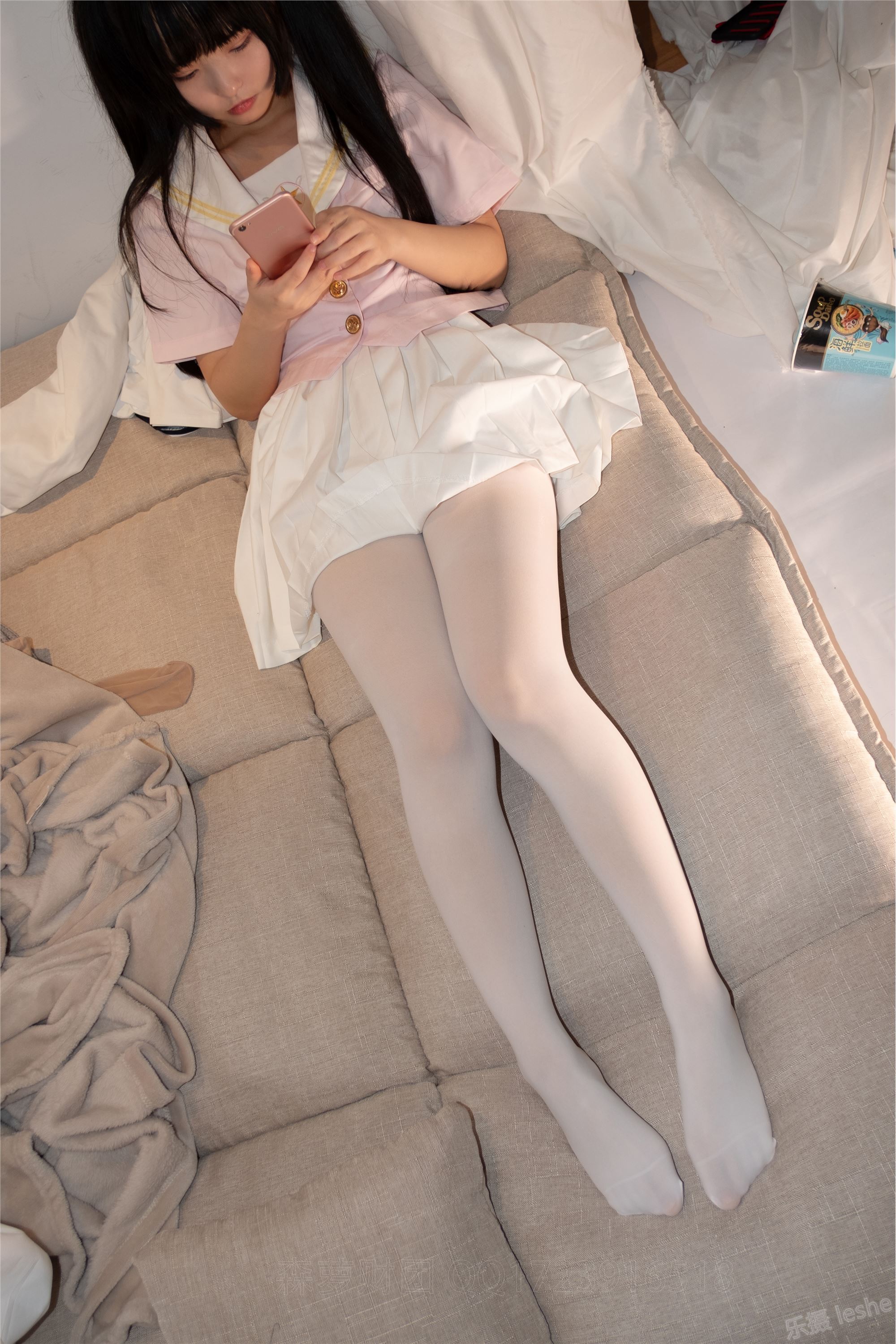 [Sen Luo consortia] rose foot photo of pink girl SM Baisi in alpha-012 Hotel