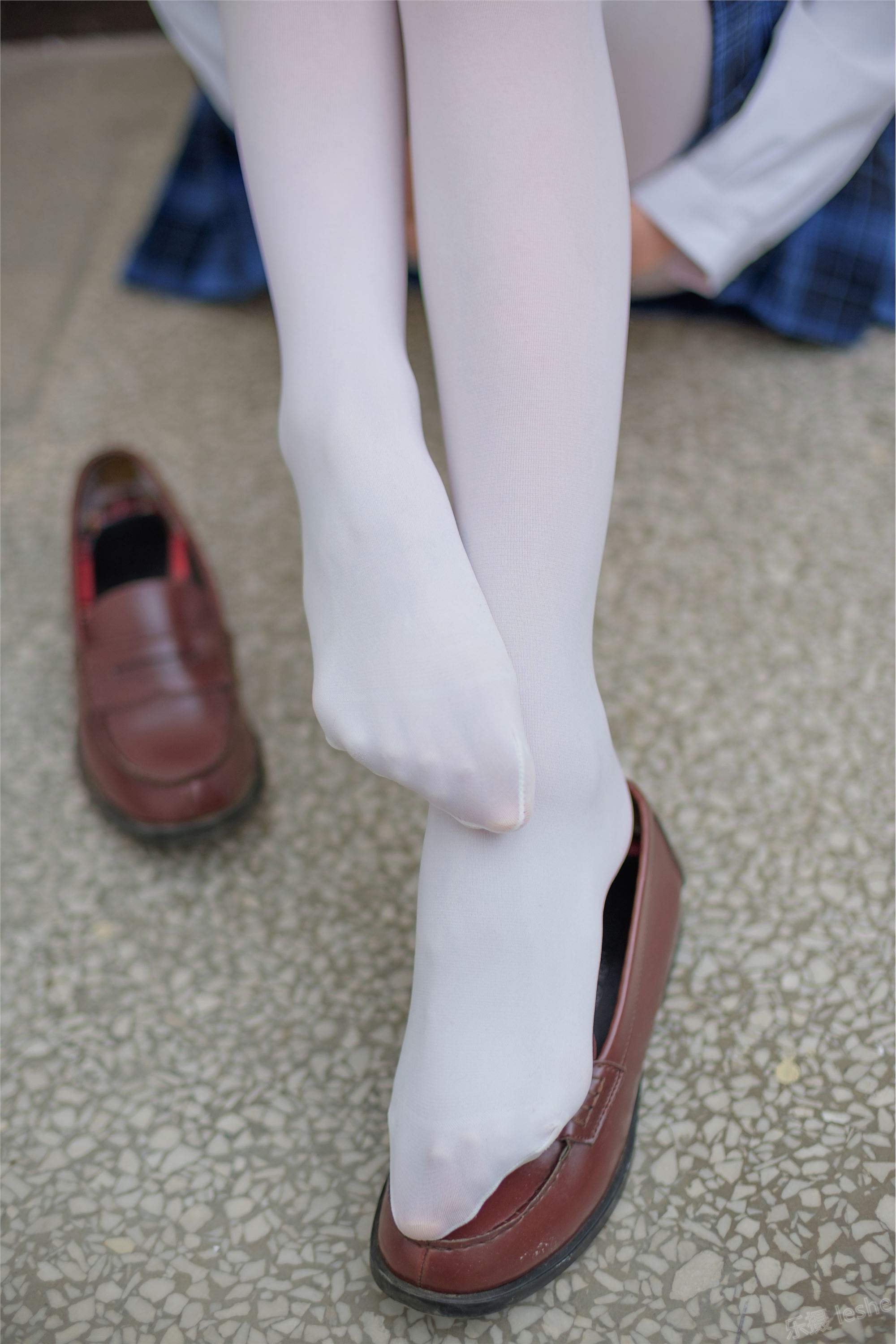 [Sen Luo financial group] rolice foot photo r15-044 white silk schoolgirl