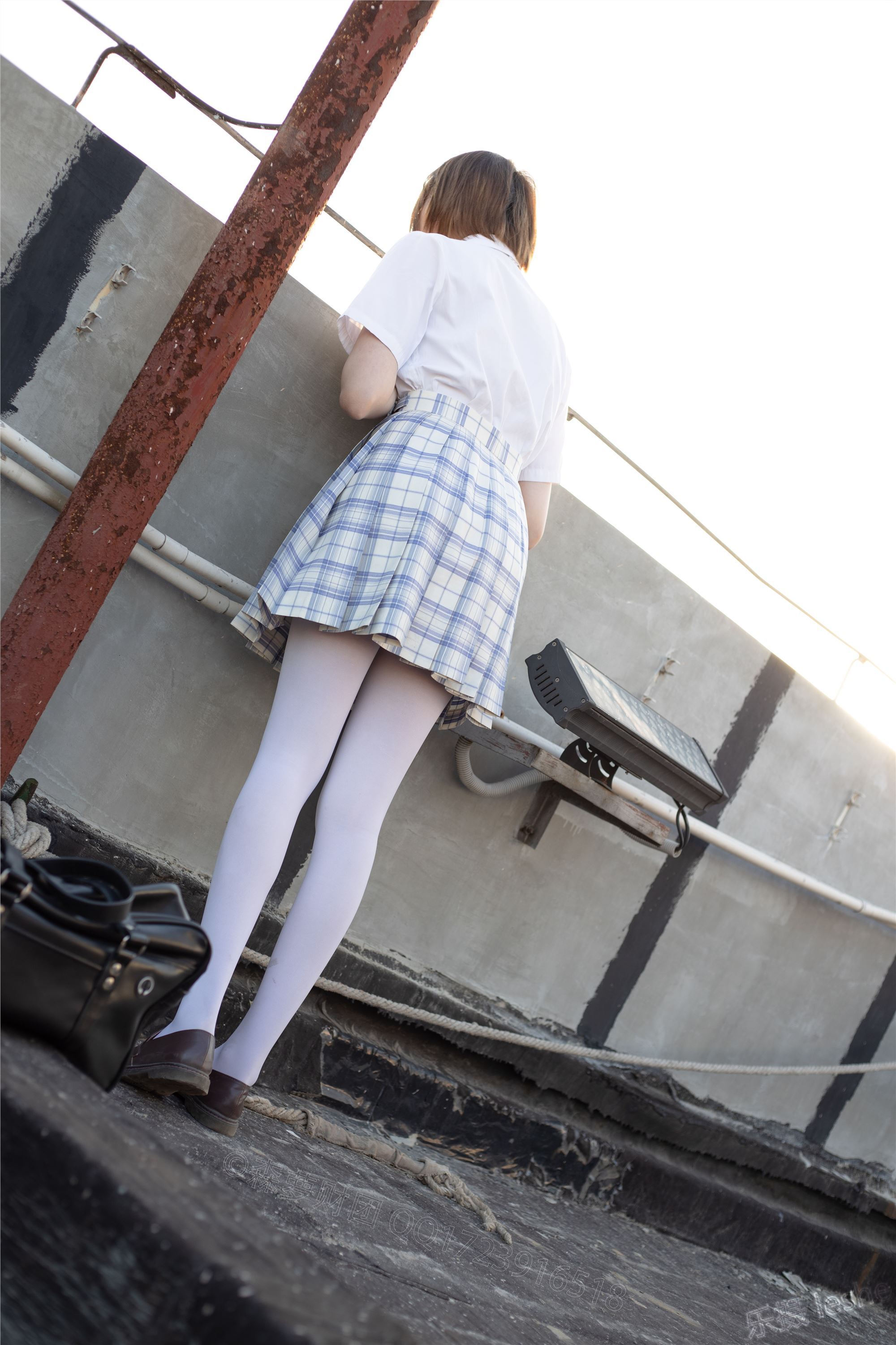 [森萝财团]萝莉丝足写真 SSR-011 棉花糖白丝少女