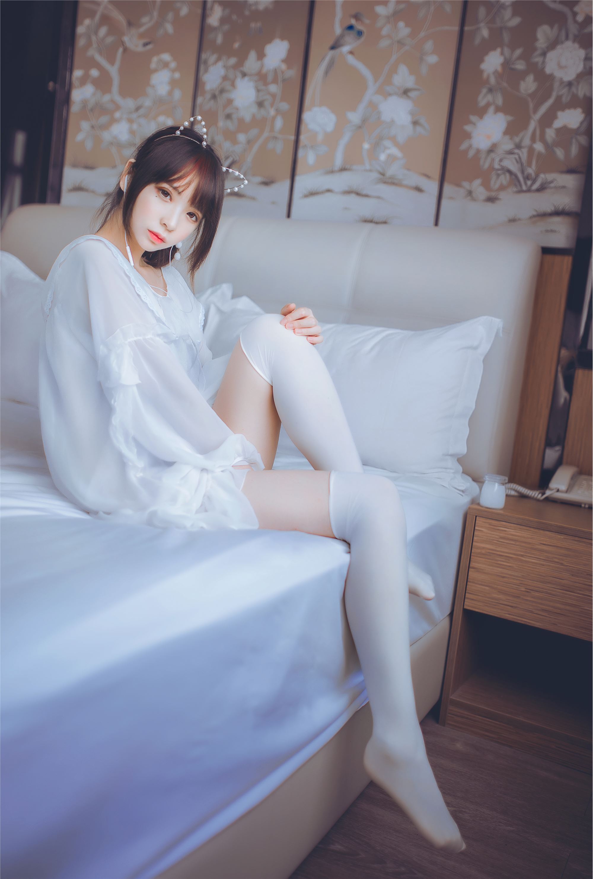 White pajamas