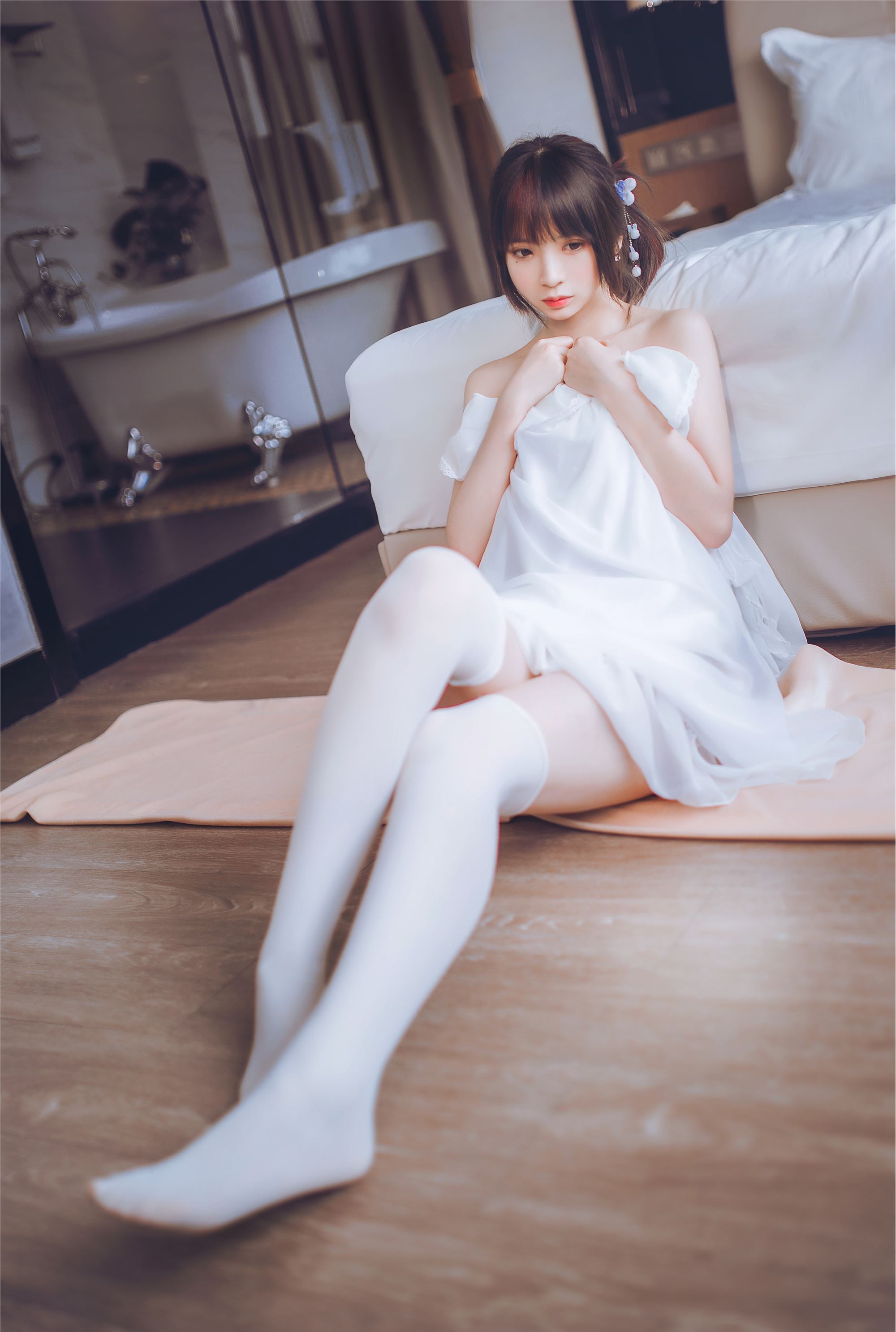 White pajamas