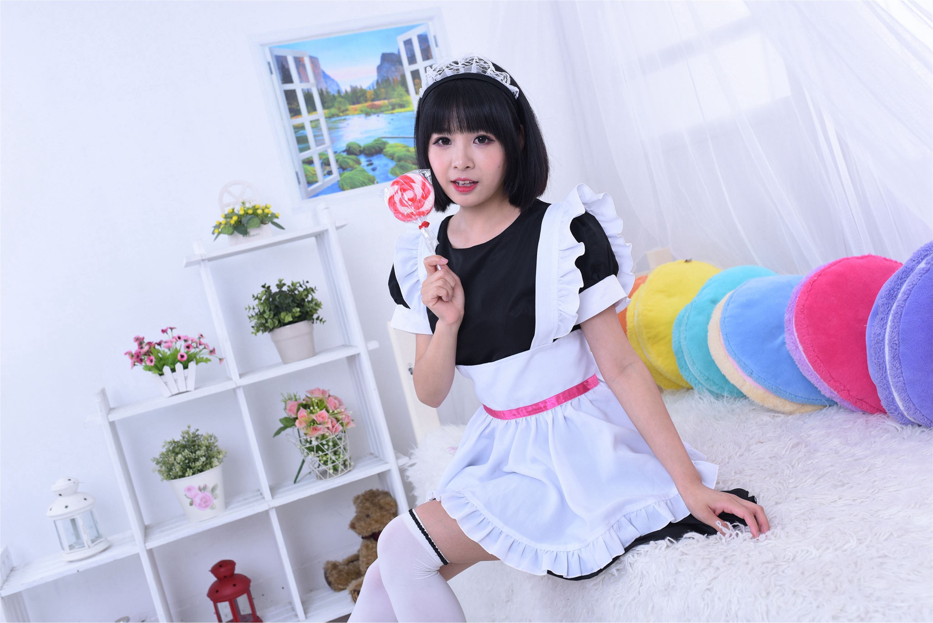 Uniform girl No.004 Hailin nurse and maid