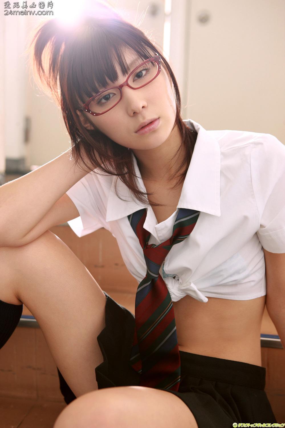 Glasses female teacher
