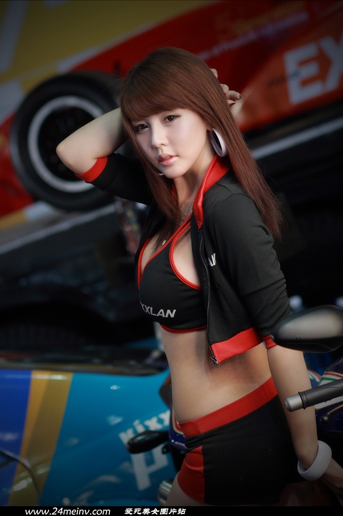 HD Korean sexy car model