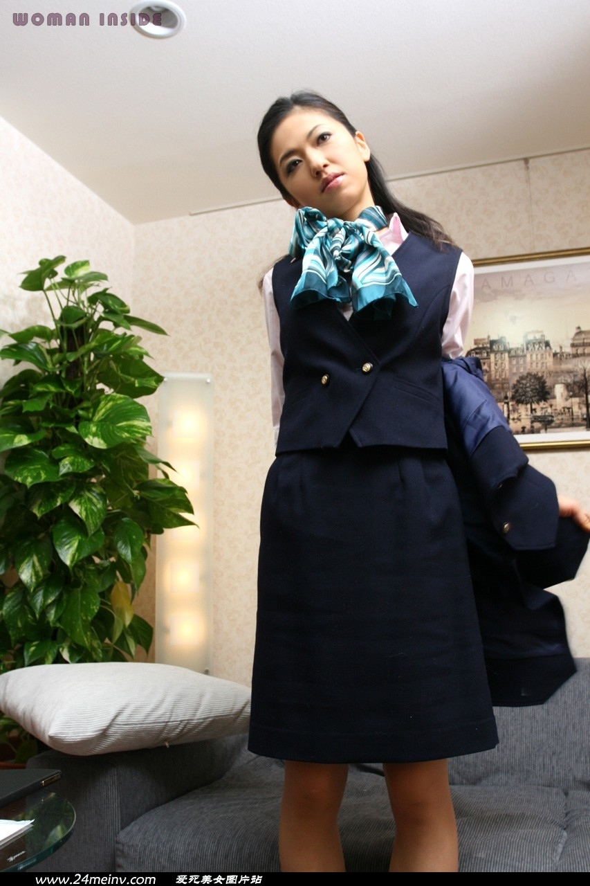 Office Coquettish female secretary