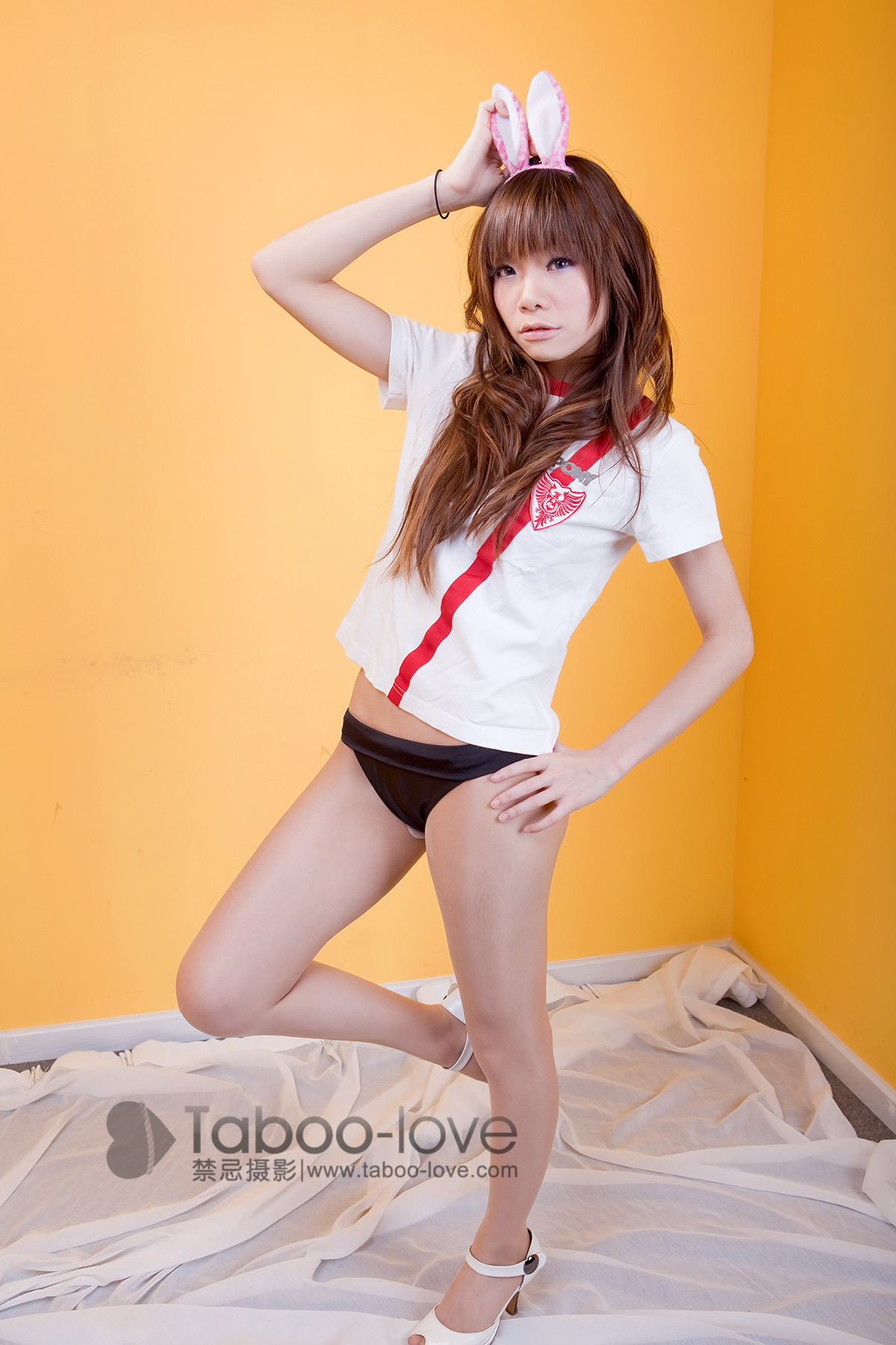 Taboo photography of Japanese students' sportswear taboo love No.002