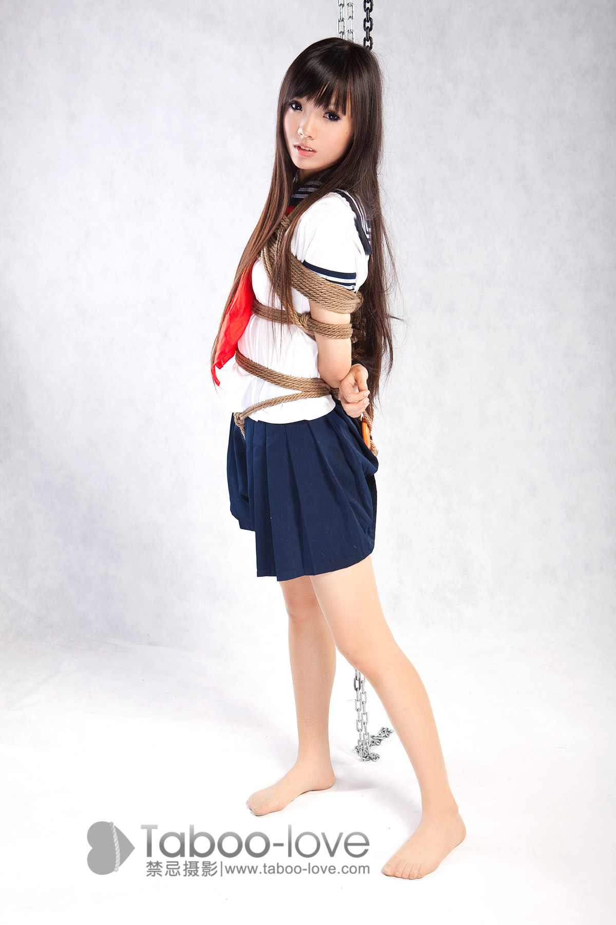 No.034 coco pure student clothes taboo photography