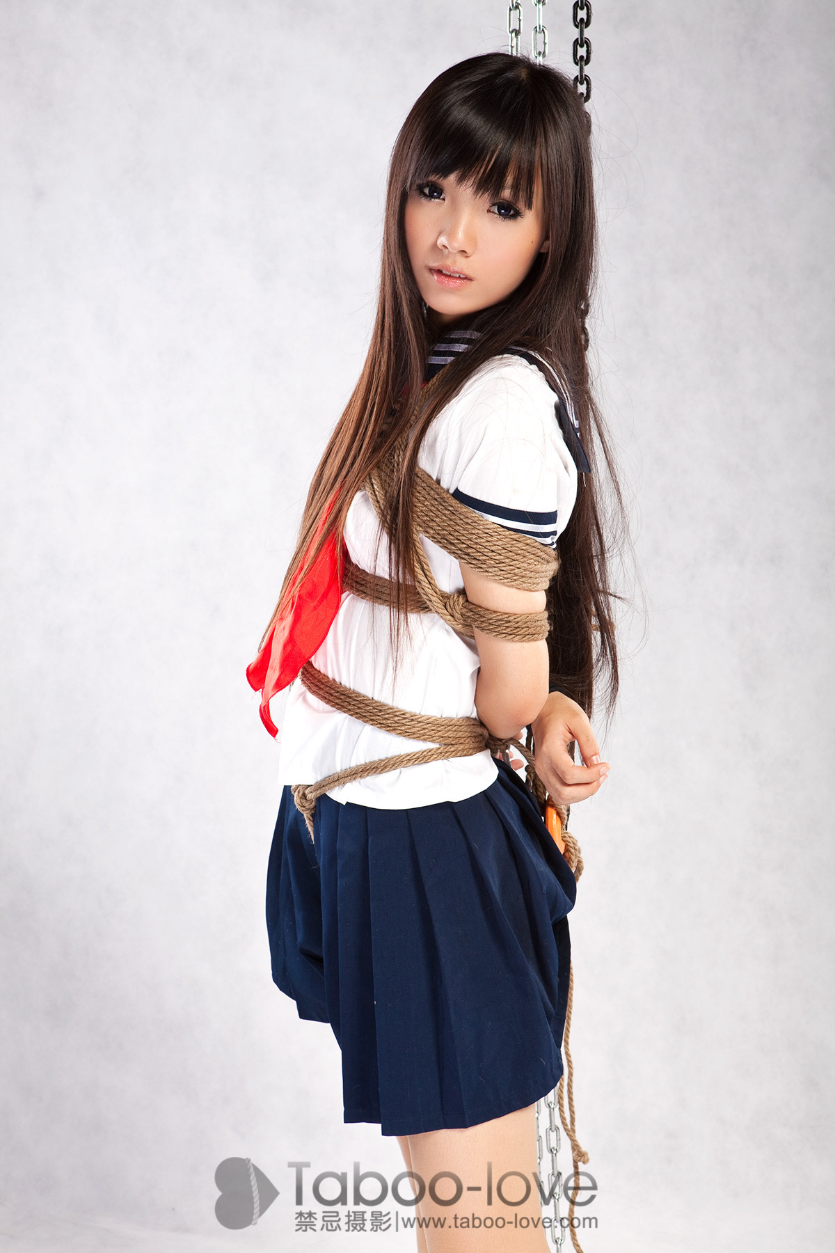 No.034 coco pure student clothes taboo photography