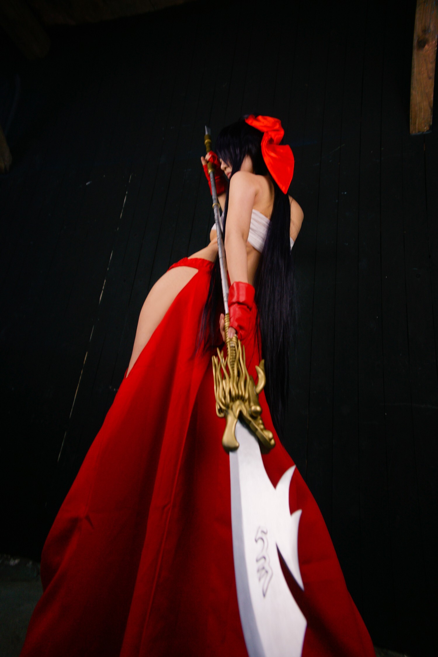 [Cosplay] 2013.12.07 Ultra hot Kanu Unchou in priestess dress