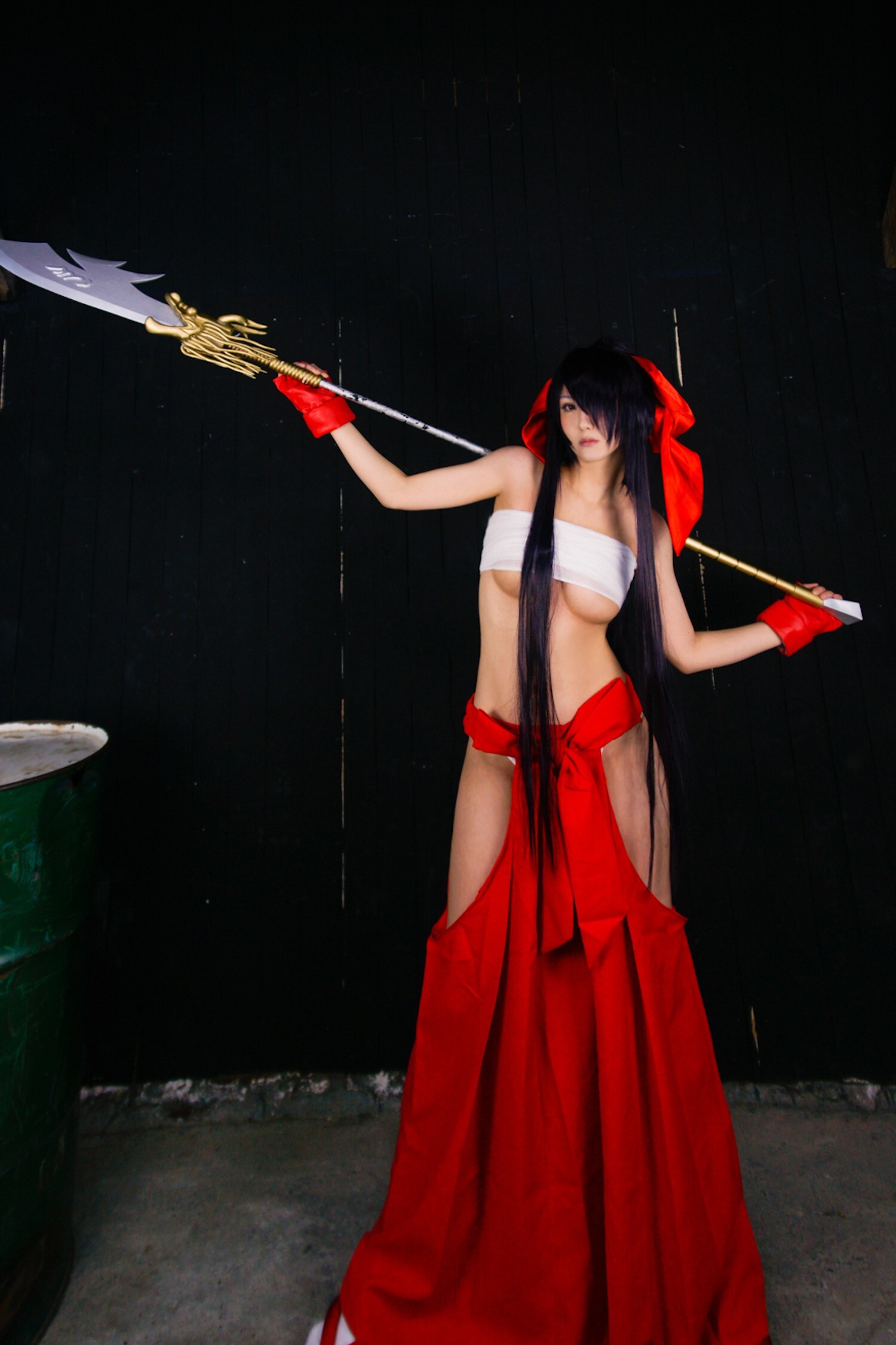 [Cosplay] 2013.12.07 Ultra hot Kanu Unchou in priestess dress