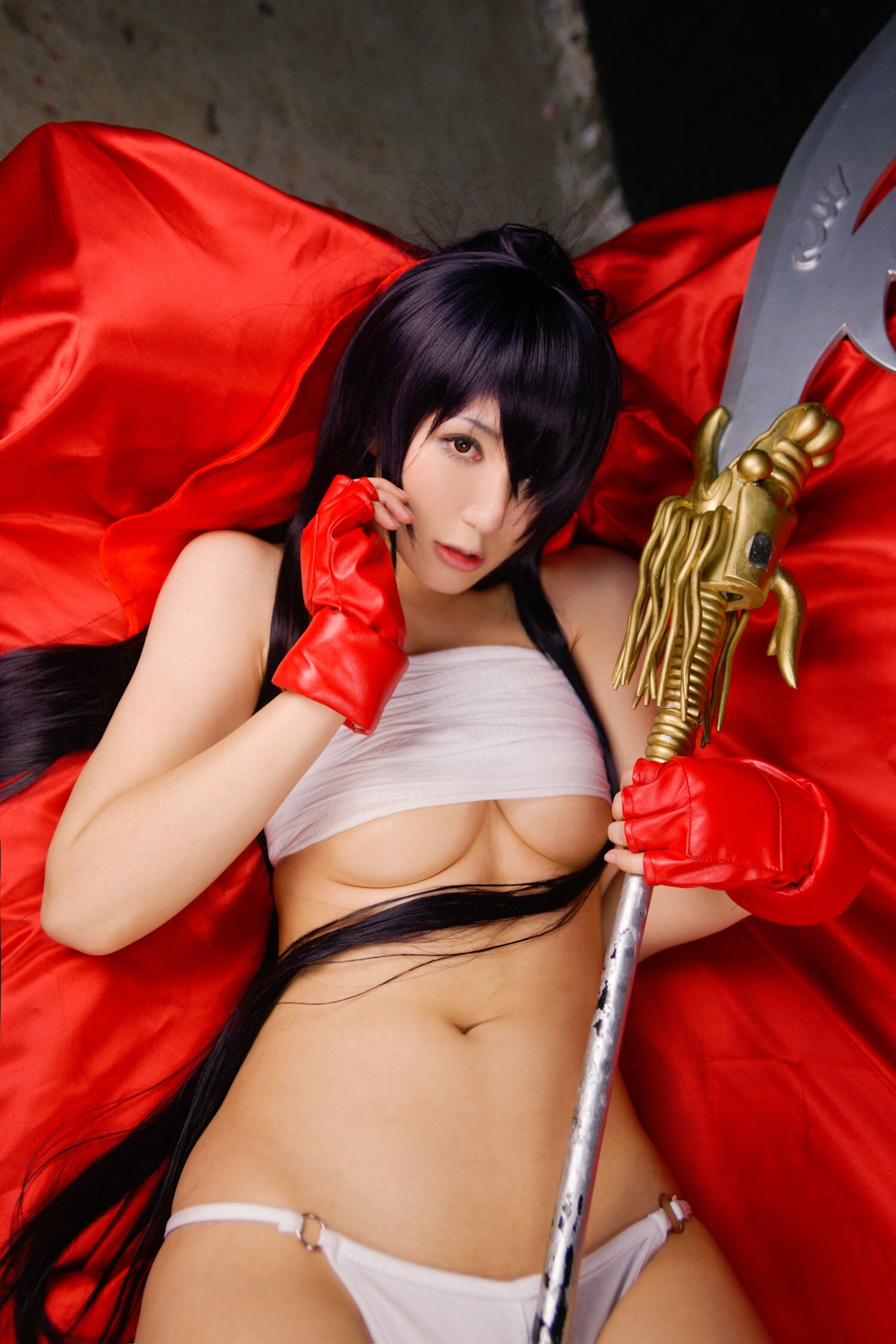 [Cosplay] 2013.12.07 Ultra hot Kanu Unchou in priestess dress