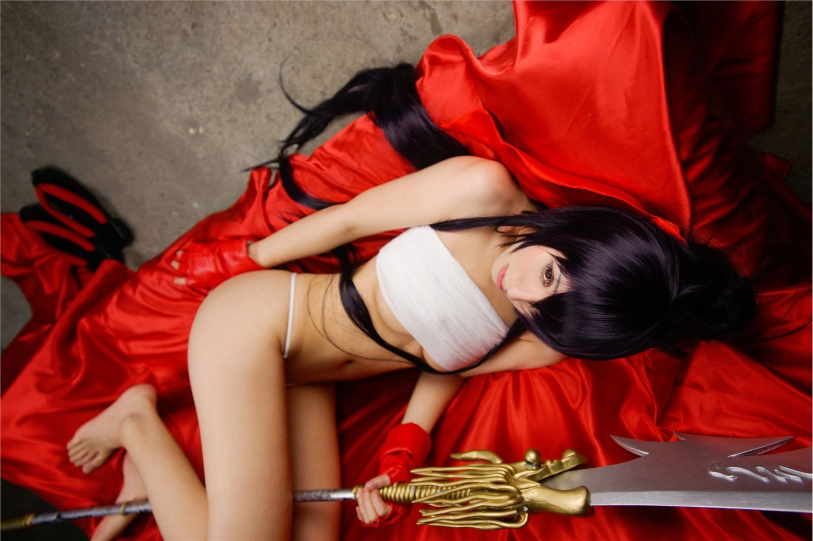 [Cosplay] 2013.12.07 Ultra hot Kanu Unchou in priestess dress