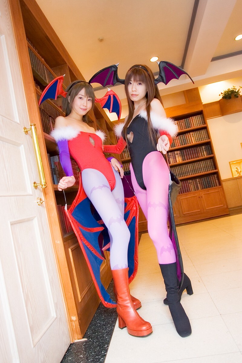 [Cosplay] 2013.04.14 Darkstalkers&Digi Charat 2