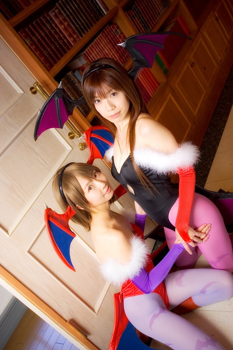 [Cosplay] 2013.04.14 Darkstalkers&Digi Charat 2