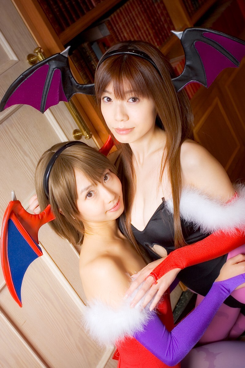 [Cosplay] 2013.04.14 Darkstalkers&Digi Charat 2