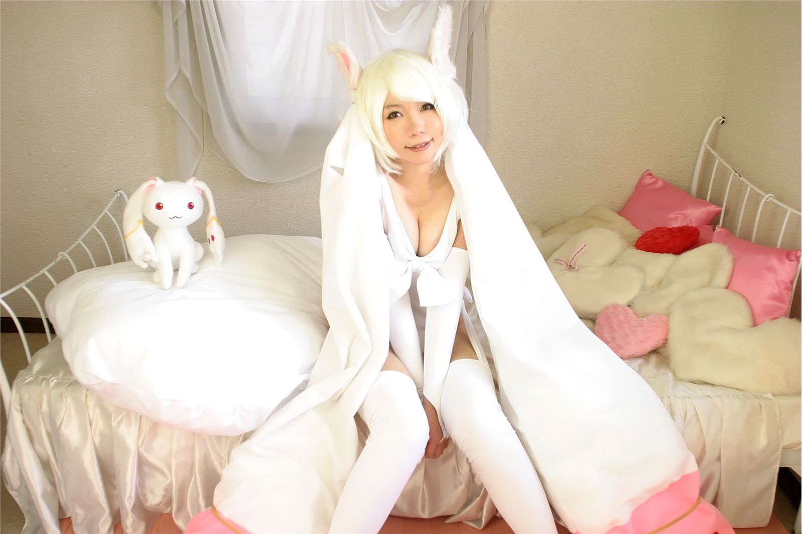 [Cosplay] Mahou Shoujo Madoka Magika kyubey hot Cosplay Part 1