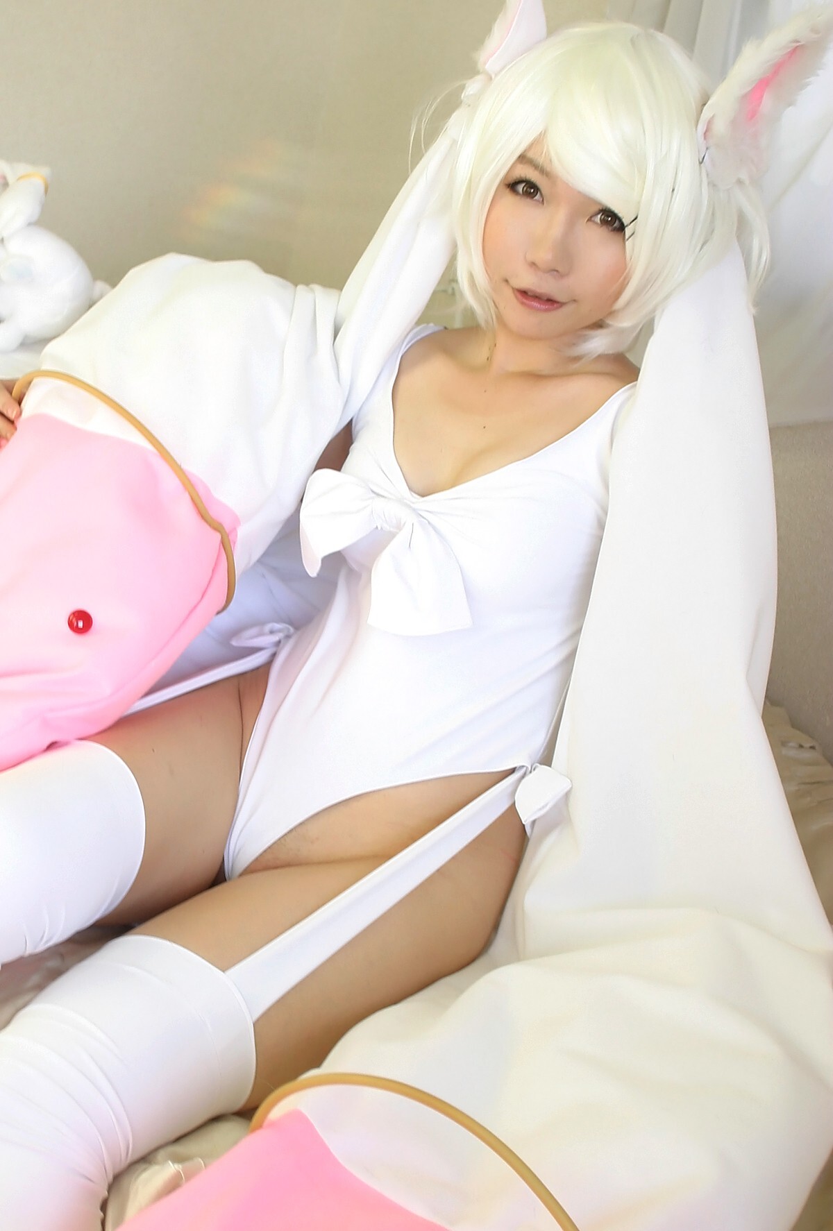 [Cosplay] Mahou Shoujo Madoka Magika kyubey hot Cosplay Part 1