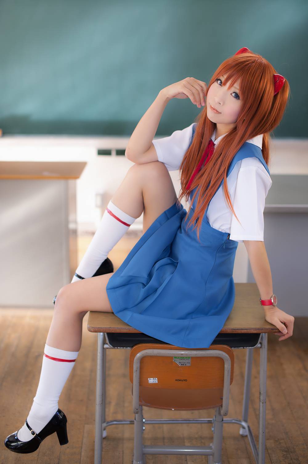 [Cosplay] 2013.04.10 Evangelion - Hottest Asuka I have ever seen