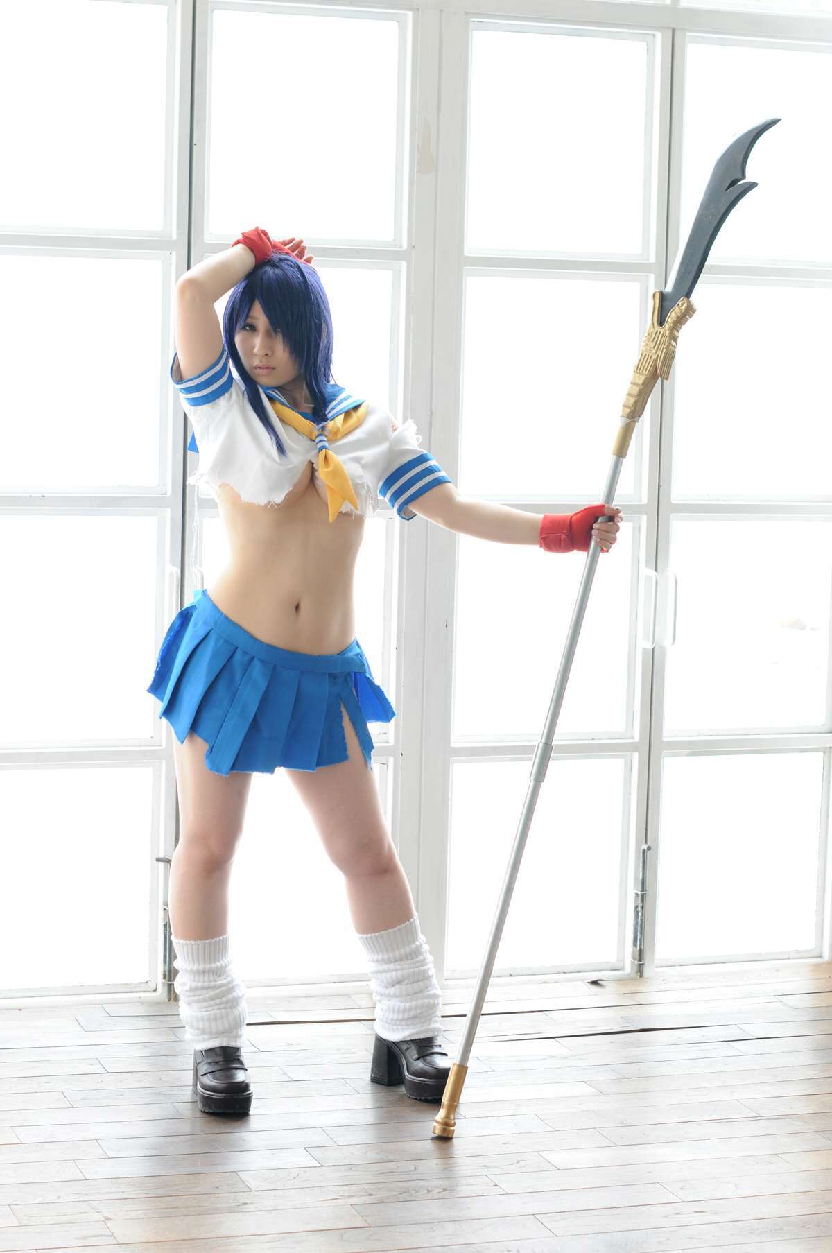 [Cosplay] 2013.05.08 Ikkitousen - Latest Kanu Unchou set