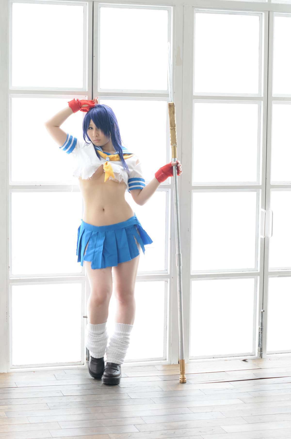 [Cosplay] 2013.05.08 Ikkitousen - Latest Kanu Unchou set