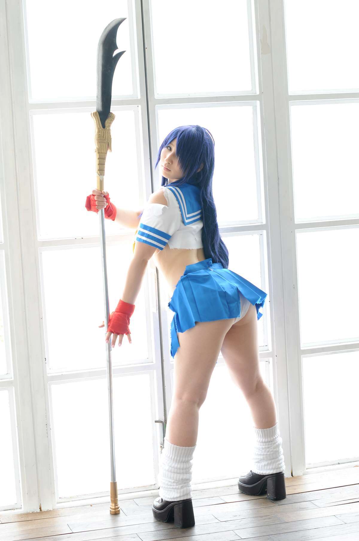 [Cosplay] 2013.05.08 Ikkitousen - Latest Kanu Unchou set