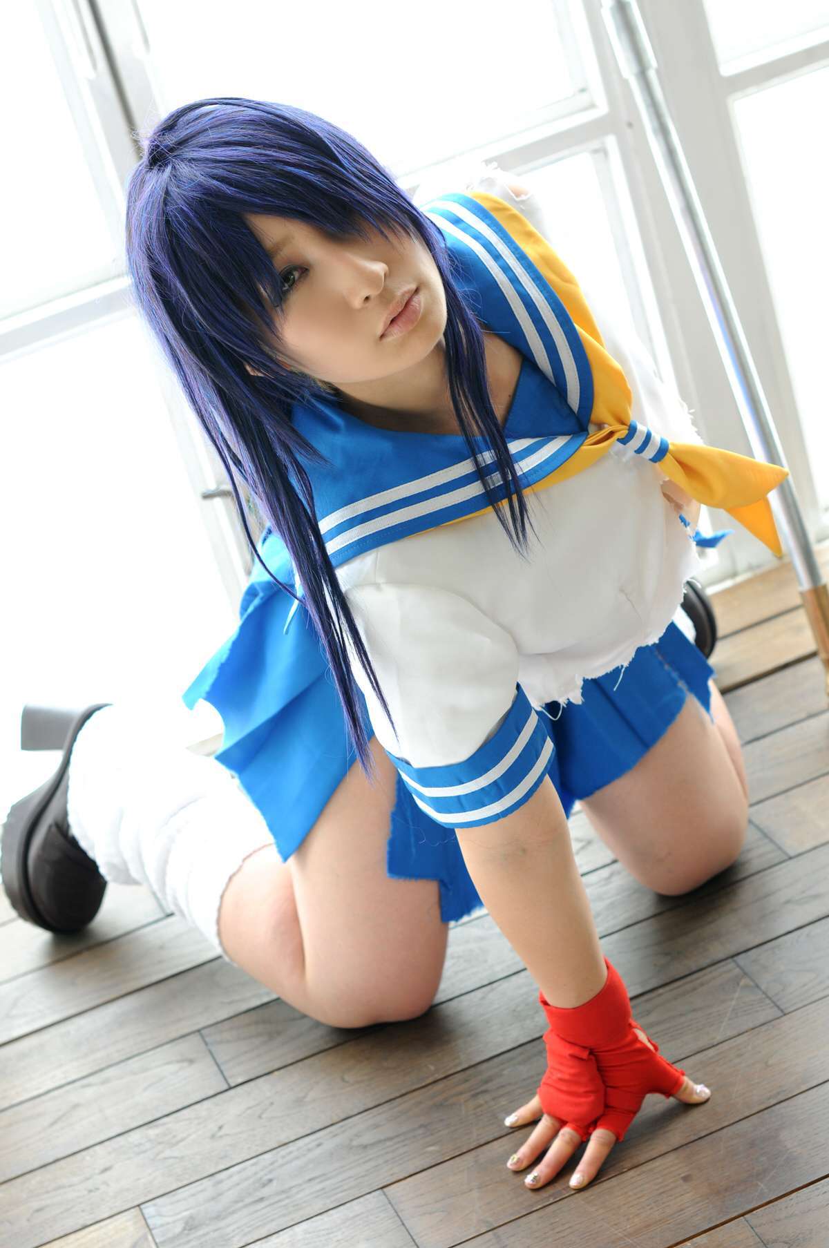 [Cosplay] 2013.05.08 Ikkitousen - Latest Kanu Unchou set