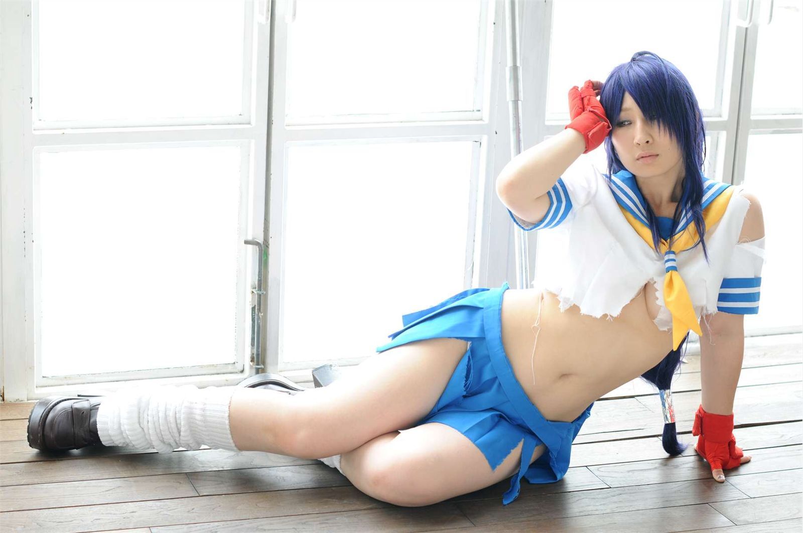 [Cosplay] 2013.05.08 Ikkitousen - Latest Kanu Unchou set