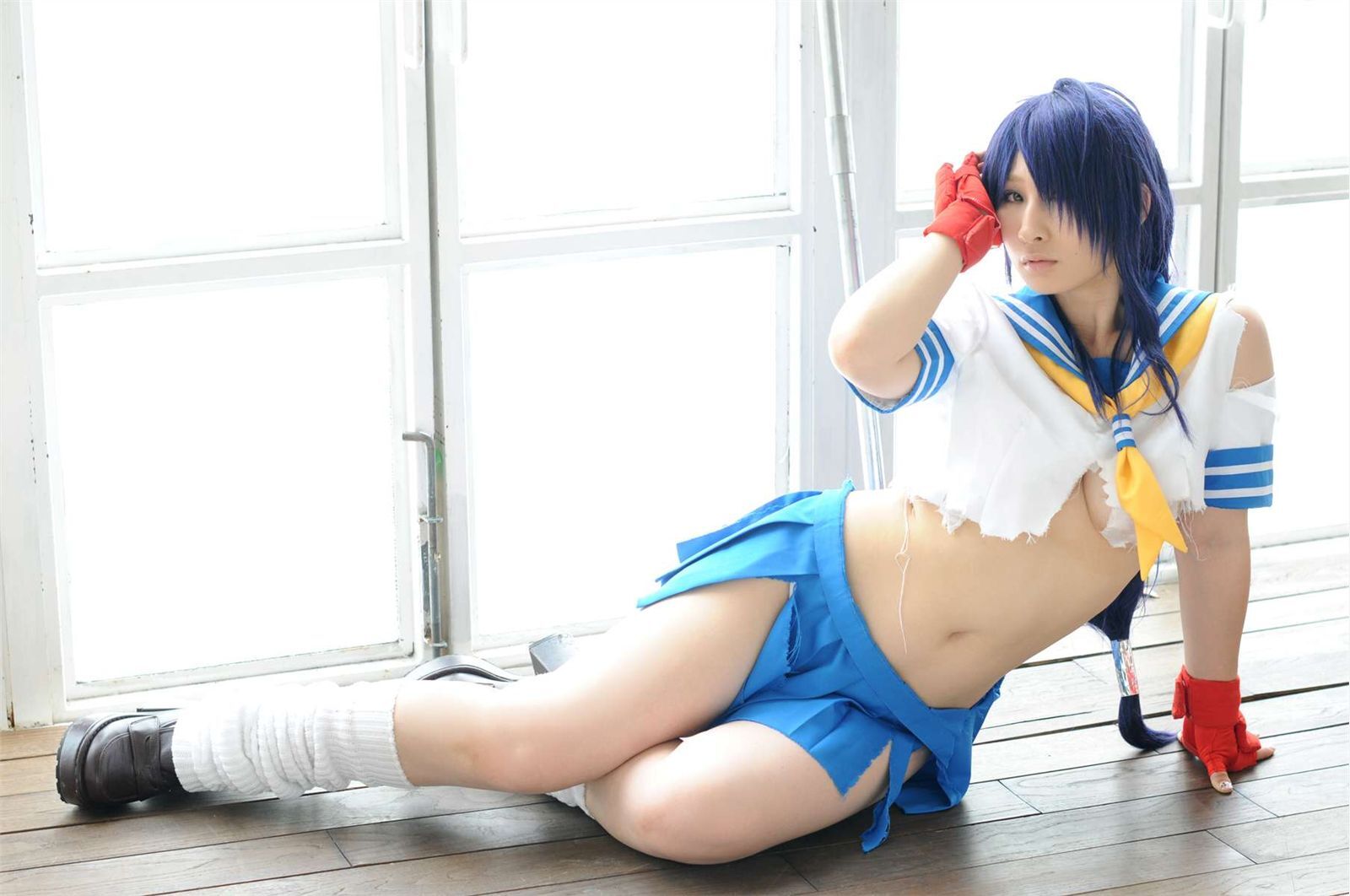 [Cosplay] 2013.05.08 Ikkitousen - Latest Kanu Unchou set