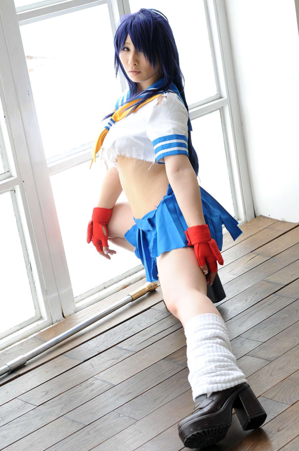 [Cosplay] 2013.05.08 Ikkitousen - Latest Kanu Unchou set