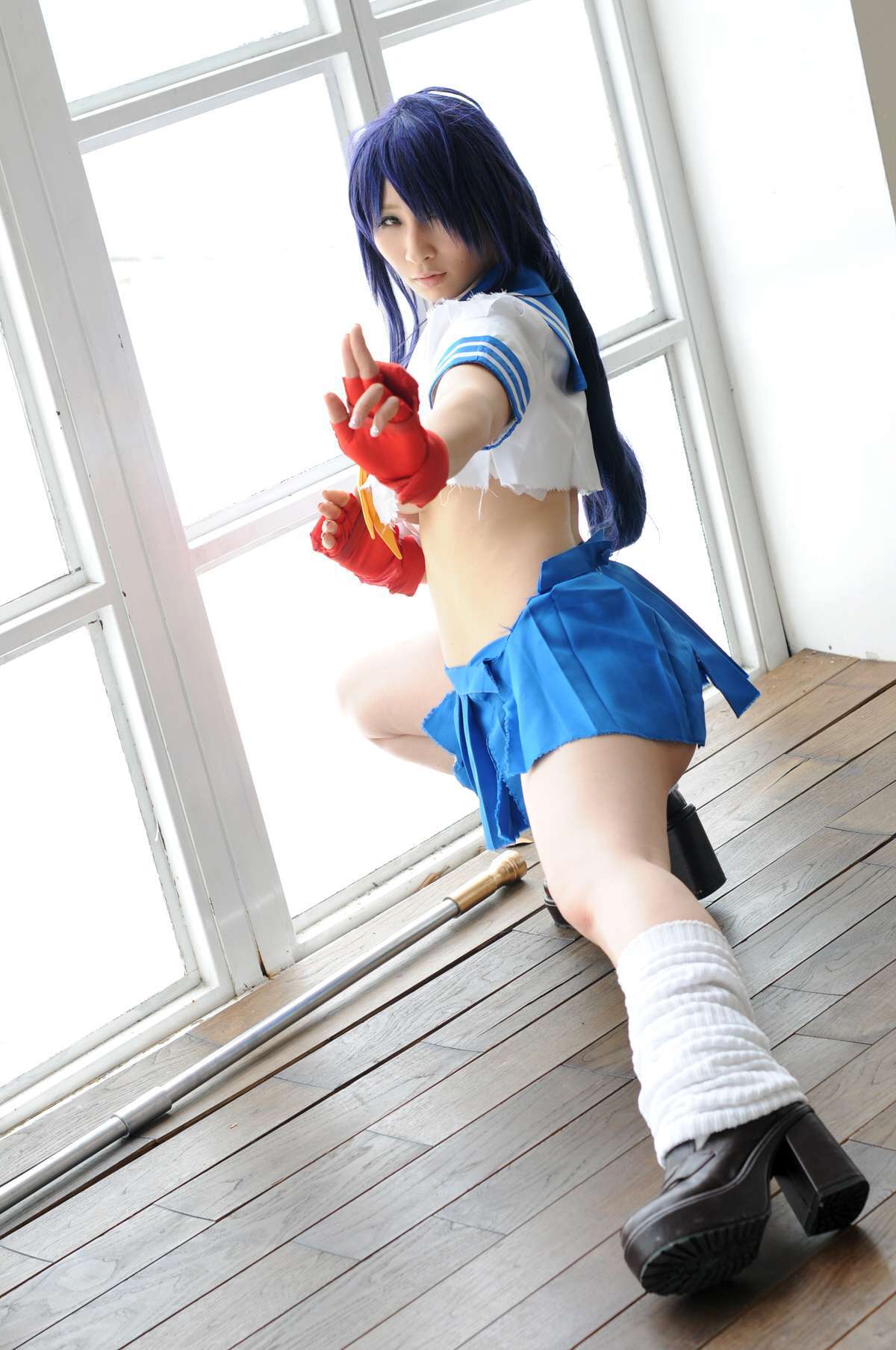 [Cosplay] 2013.05.08 Ikkitousen - Latest Kanu Unchou set