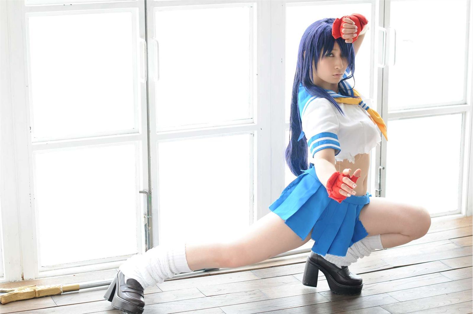 [Cosplay] 2013.05.08 Ikkitousen - Latest Kanu Unchou set