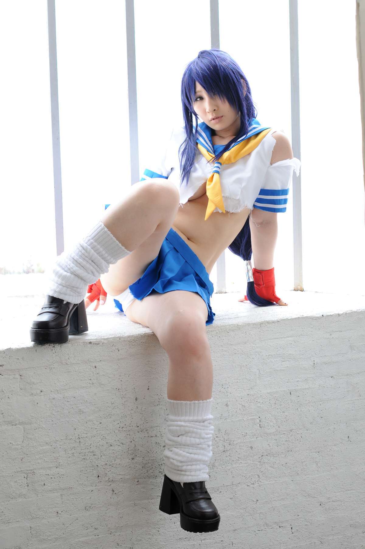 [Cosplay] 2013.05.08 Ikkitousen - Latest Kanu Unchou set