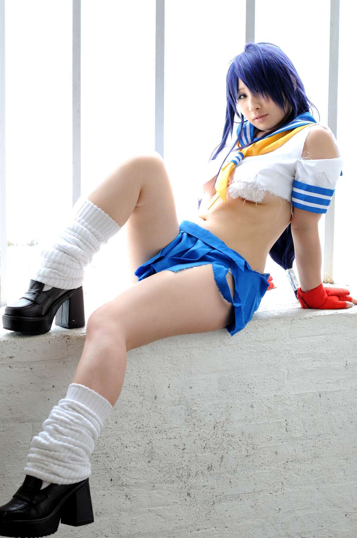 [Cosplay] 2013.05.08 Ikkitousen - Latest Kanu Unchou set