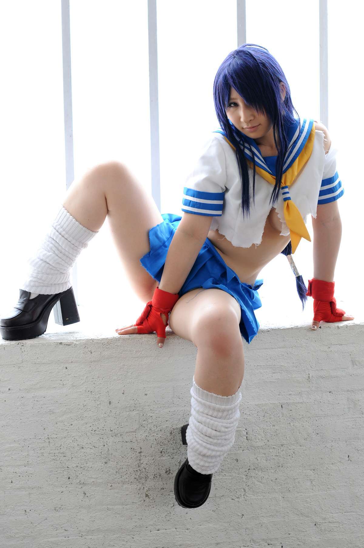 [Cosplay] 2013.05.08 Ikkitousen - Latest Kanu Unchou set