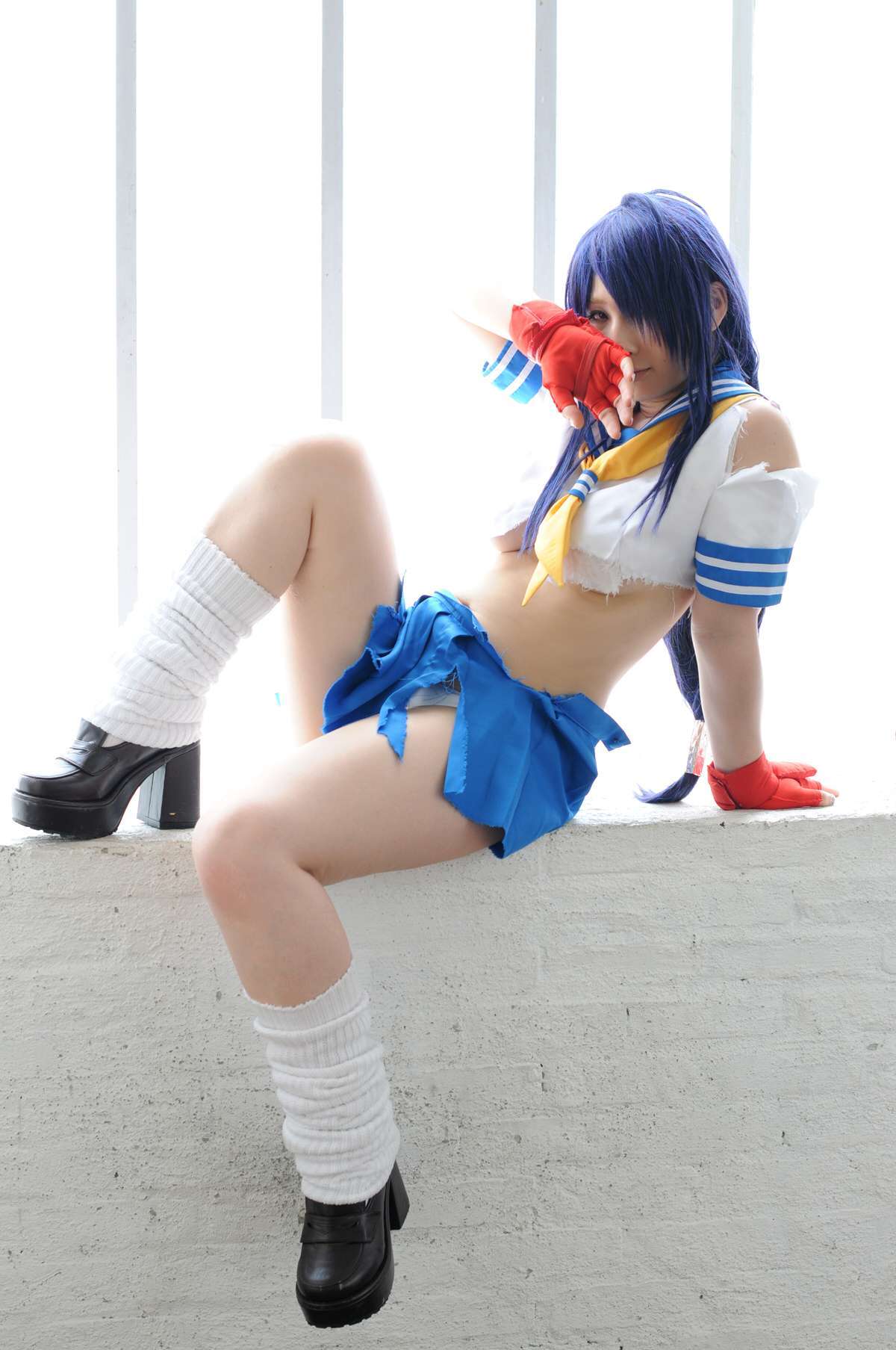 [Cosplay] 2013.05.08 Ikkitousen - Latest Kanu Unchou set