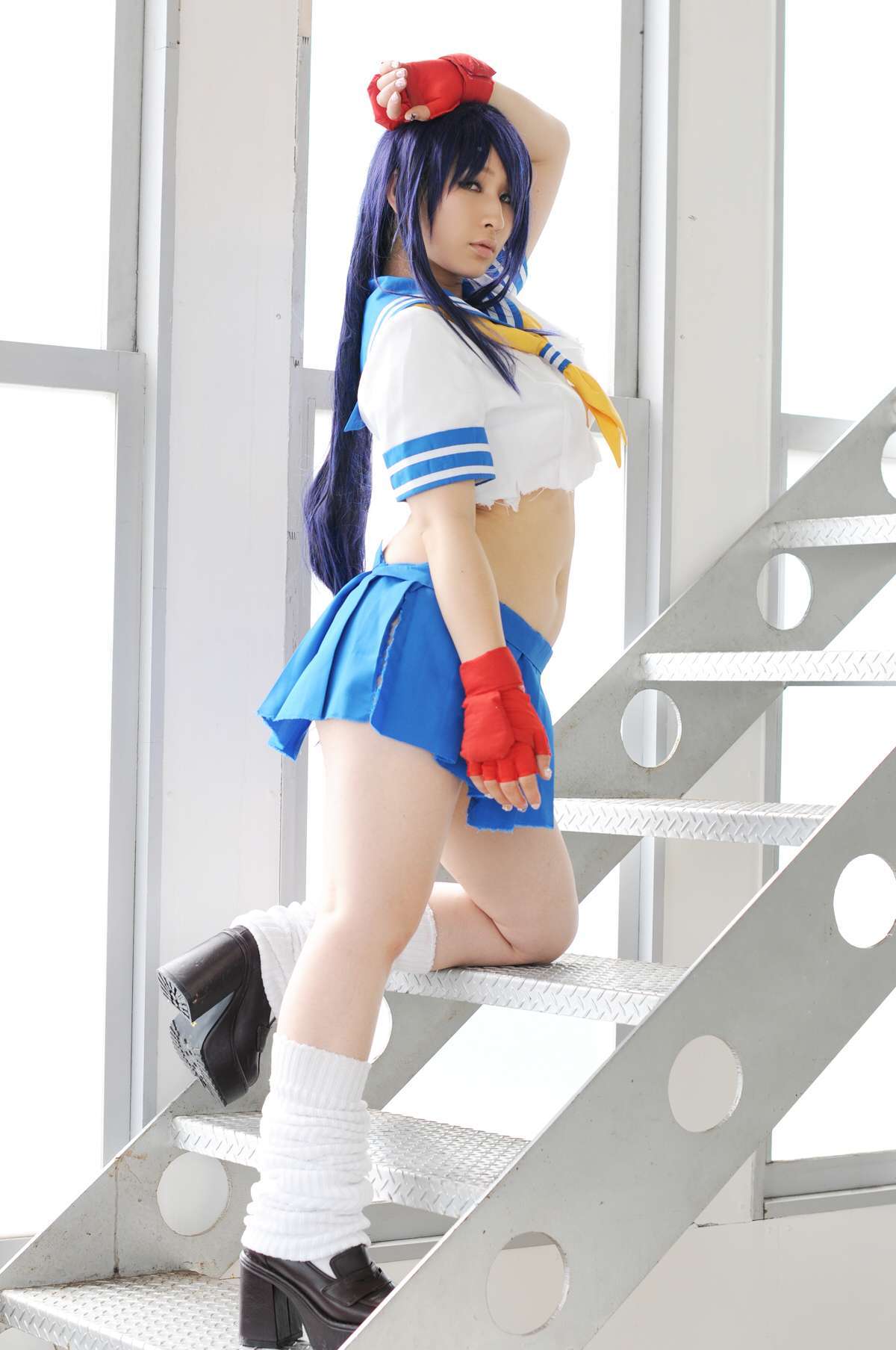 [Cosplay] 2013.05.08 Ikkitousen - Latest Kanu Unchou set