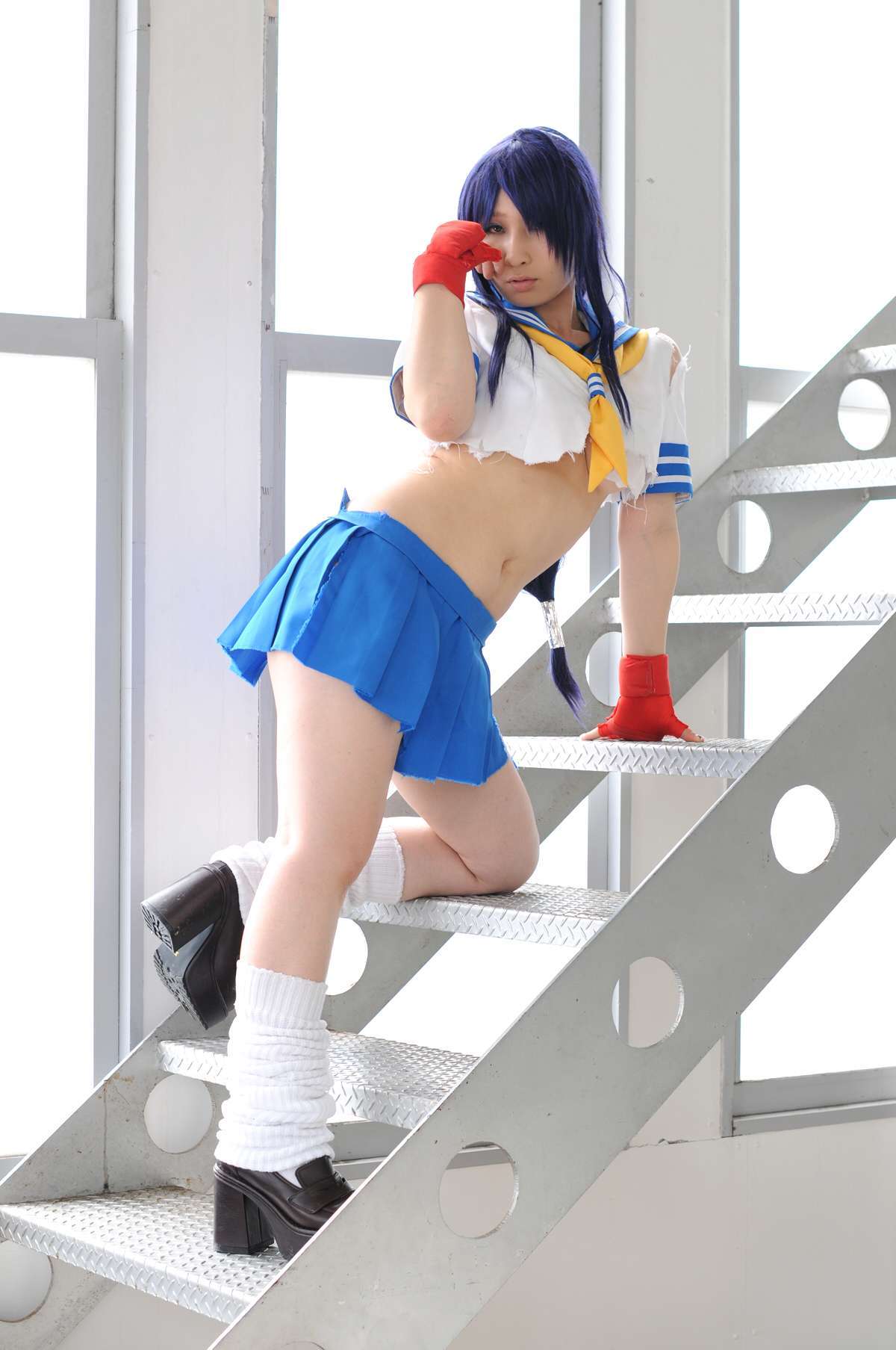 [Cosplay] 2013.05.08 Ikkitousen - Latest Kanu Unchou set