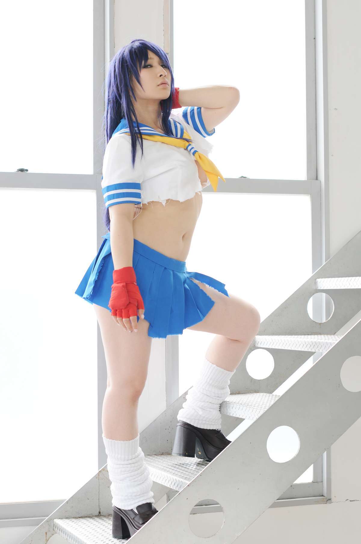 [Cosplay] 2013.05.08 Ikkitousen - Latest Kanu Unchou set