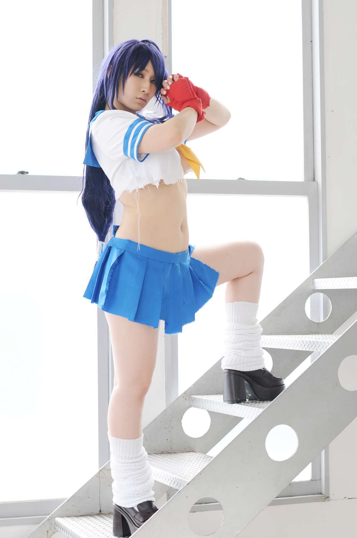 [Cosplay] 2013.05.08 Ikkitousen - Latest Kanu Unchou set