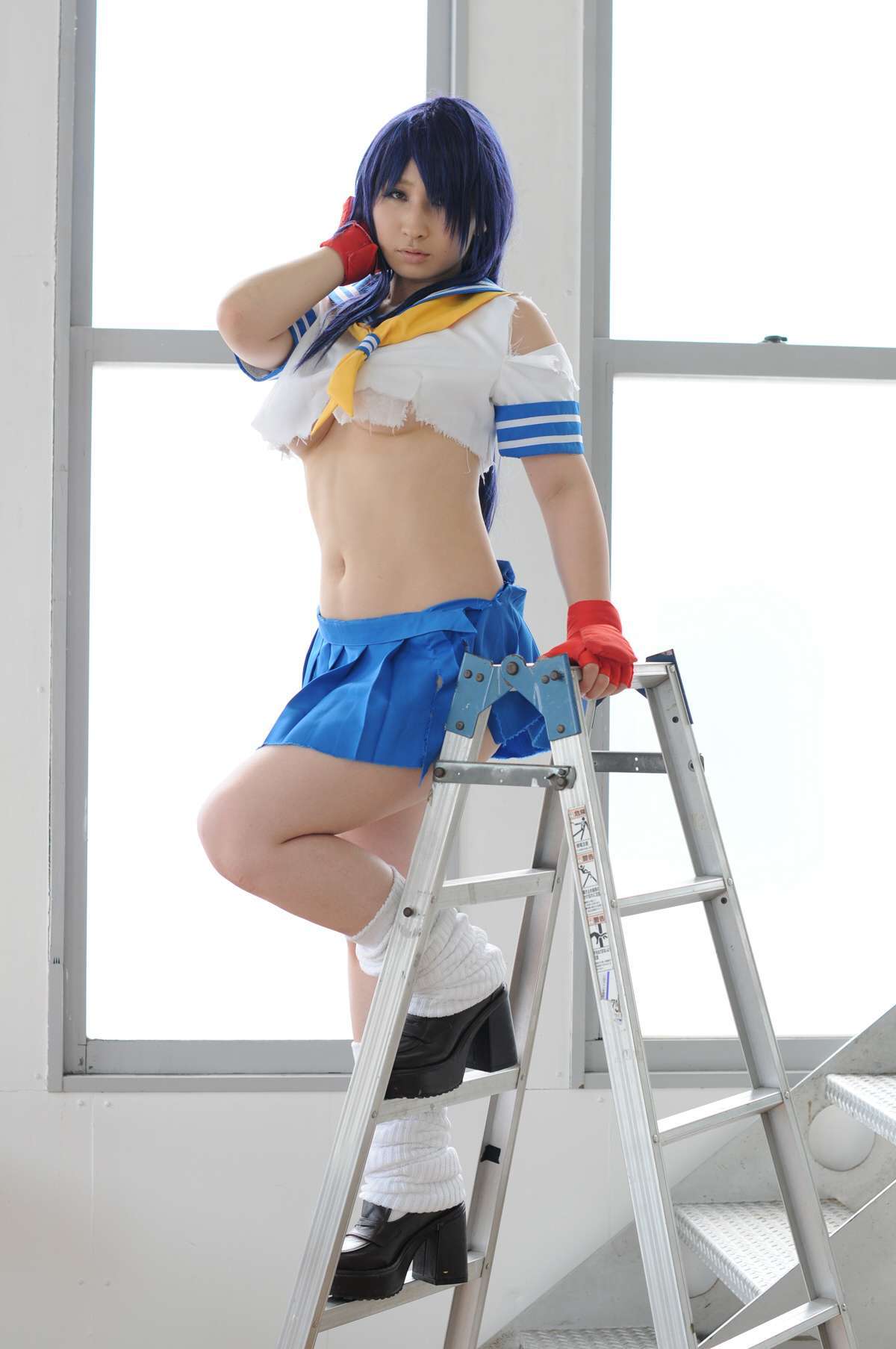 [Cosplay] 2013.05.08 Ikkitousen - Latest Kanu Unchou set