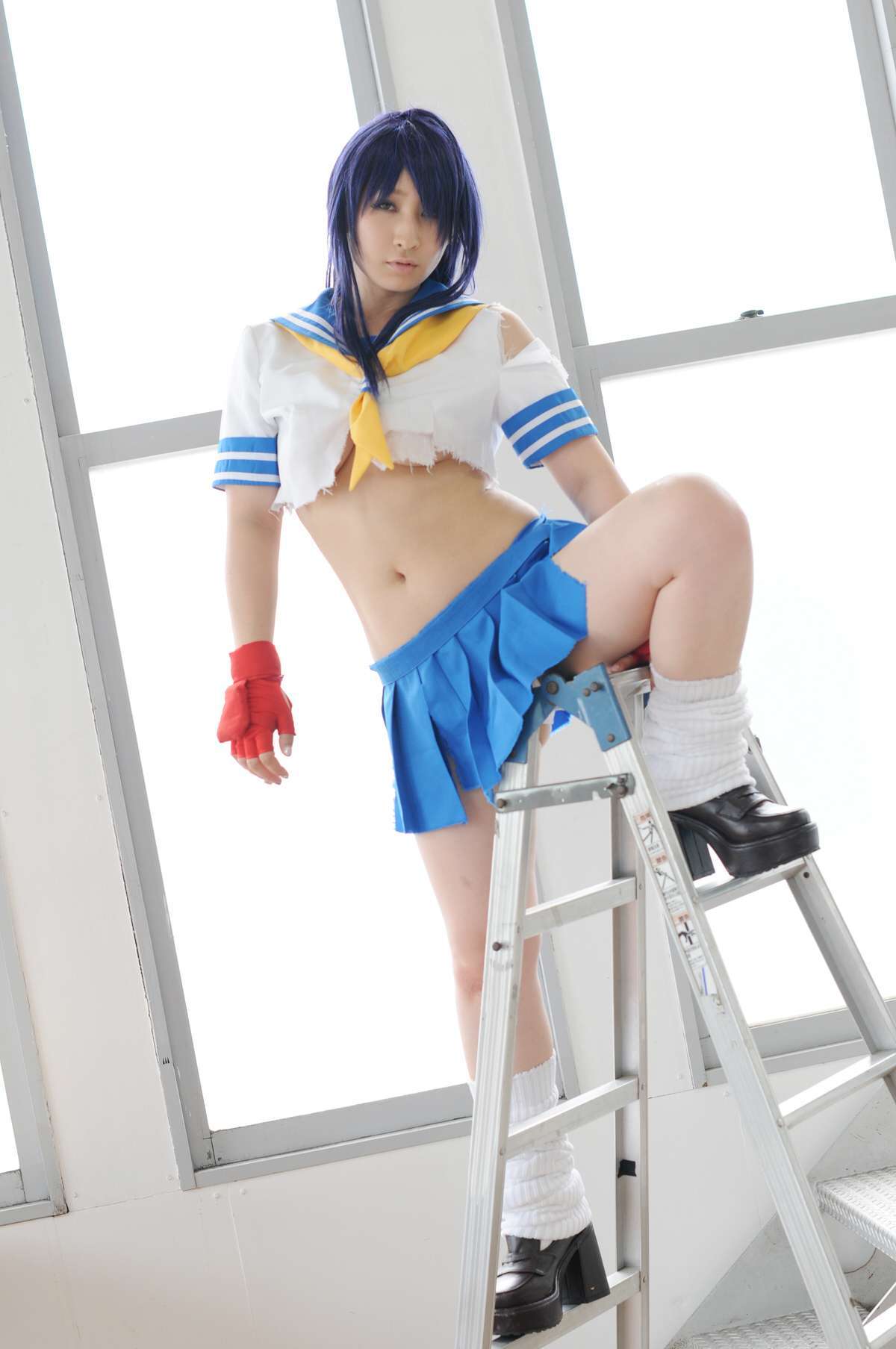 [Cosplay] 2013.05.08 Ikkitousen - Latest Kanu Unchou set