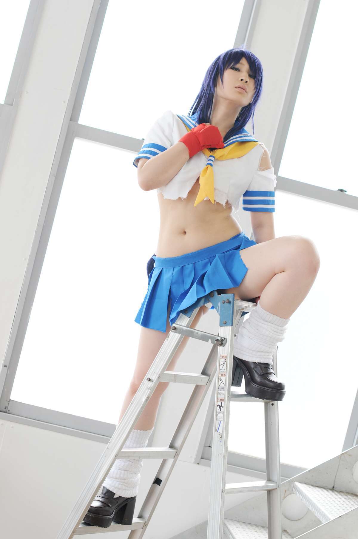 [Cosplay] 2013.05.08 Ikkitousen - Latest Kanu Unchou set