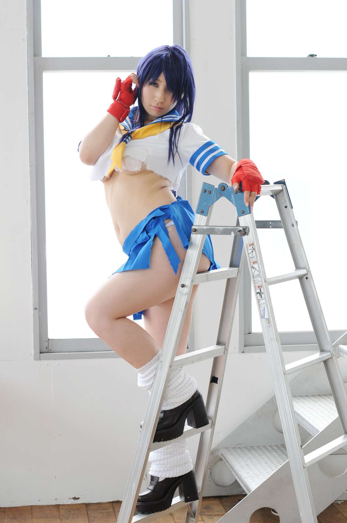 [Cosplay] 2013.05.08 Ikkitousen - Latest Kanu Unchou set