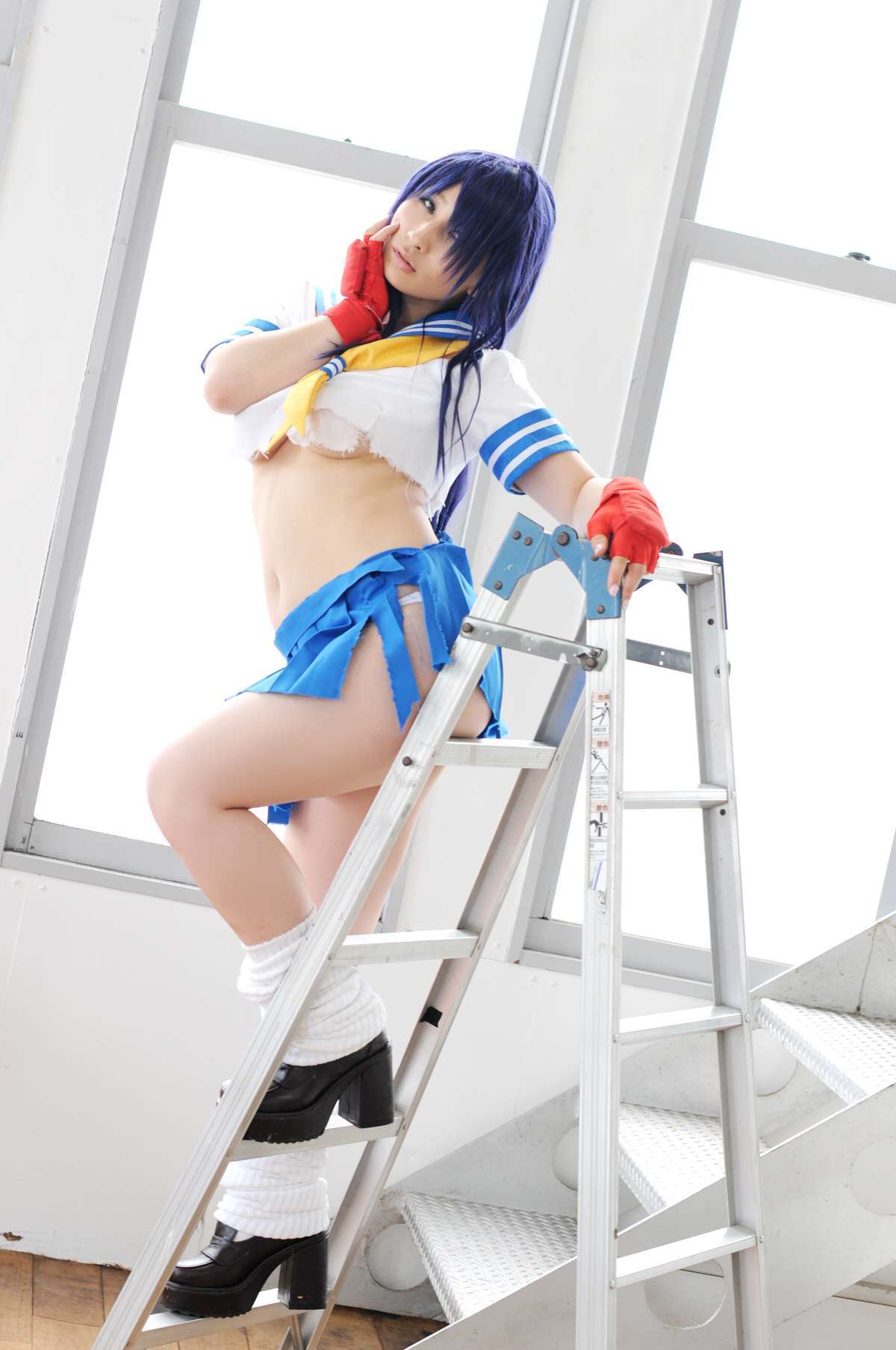 [Cosplay] 2013.05.08 Ikkitousen - Latest Kanu Unchou set